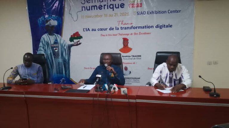Burkina/Semaine du numérique : La 20e édition prévue du 18 au 20 novembre 2025 avec plusieurs innovations majeures