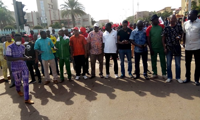 Burkina- syndicalisme- protestation : Protestation contre la hausse du prix des hydrocarbures : Une marche d’avertissement pour le gouvernement burkinabè