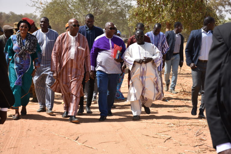 Visite du Président du Faso à Yirgou en images