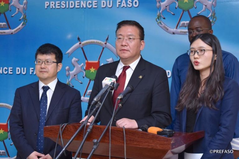La coopération bilatérale entre la Chine et le Burkina sera fructueuse (Vice-ministre chinois)