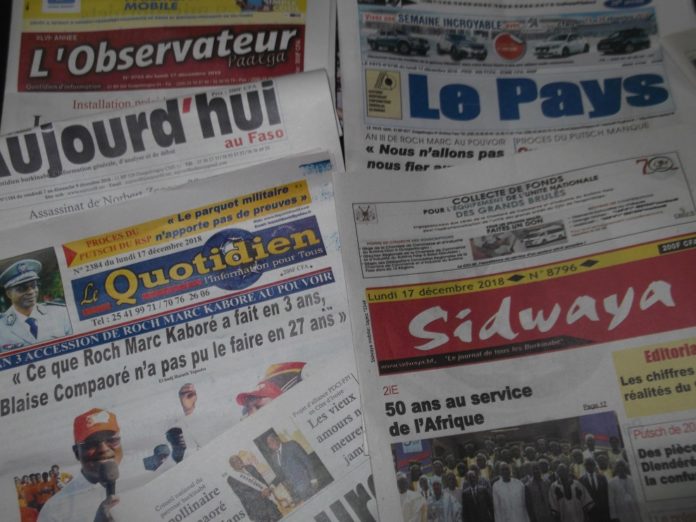 Revue du lundi déc