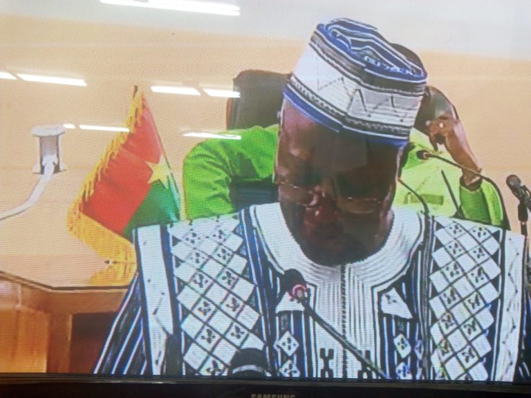 Le PM Dabiré prononce son discours sur la situation de la nation, jeudi à l’hémicycle