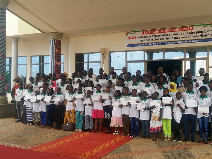 Burkina/Journée d’excellence nationale: 70 élèves du primaire et du secondaire primés
