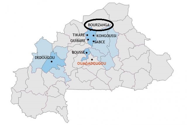 Bourzanga : deux civils tués, aux moins deux terroristes abattus