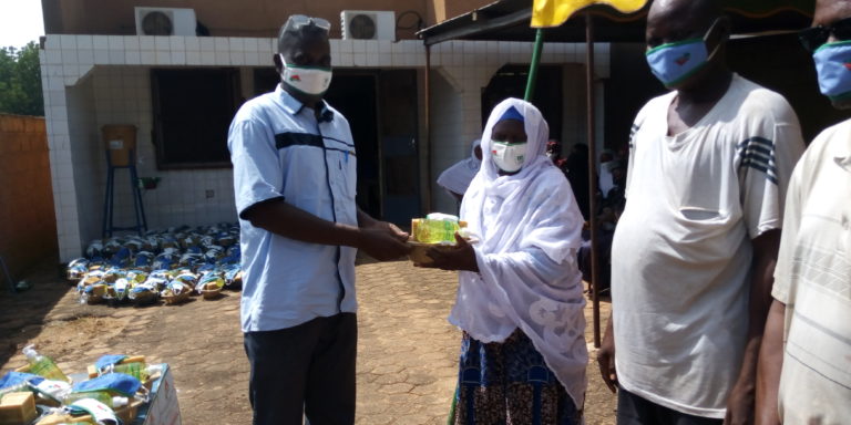 Kaya/Lutte contre le Covid-19: Un Réseau soutient des déplacés internes