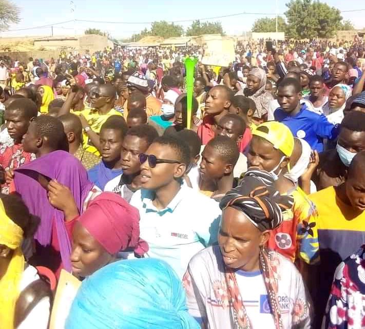 Séno : Des manifestants dénoncent l’insécurité et la mal gouvernance