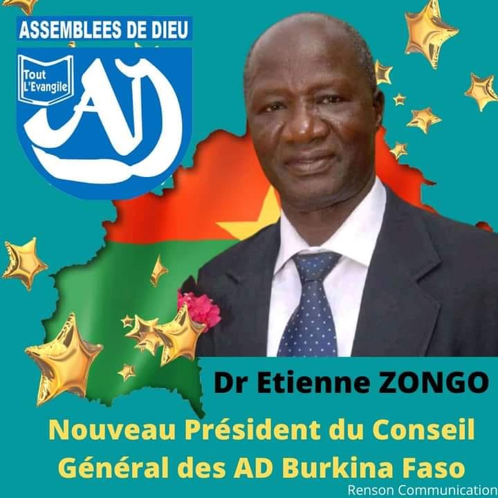 Religion Pasteur Étienne Zongo, nouveau responsable des Assemblées de