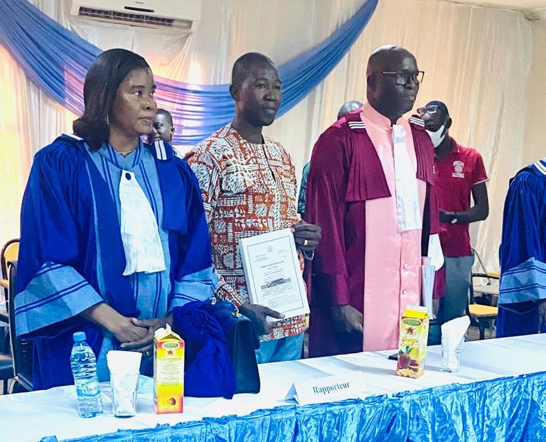 Burkina : Ibrahima Traoré démontre la « Qualité nutritionnelle des asticots et des termites » dans sa thèse de doctorat