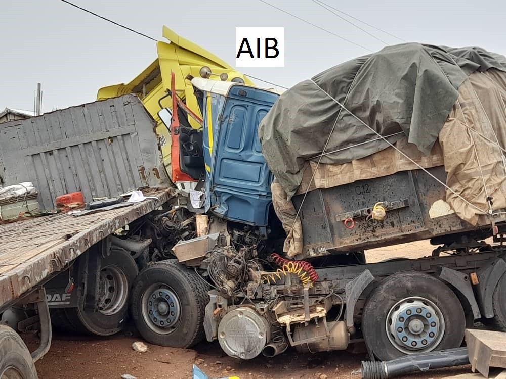 Bittou : Quatre blessés légers dans la collision de deux camions