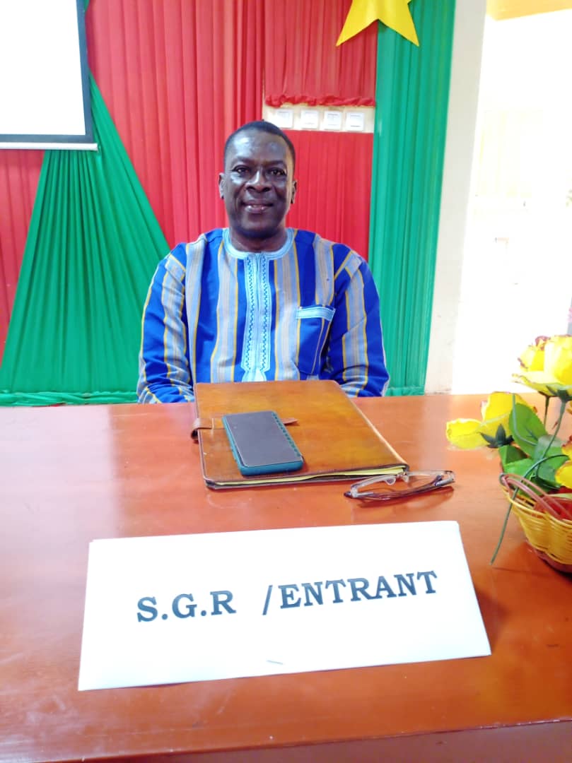 Kaya : Le nouveau secrétaire général de la région Inoussa Kaboré, installé