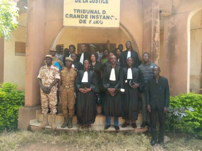 TGI Yako : trois nouveaux magistrats officiellement installés