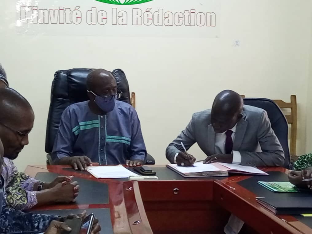 Editions Sidwaya : Le nouveau Directeur commercial et marketing, Mamadou Dembélé, installé