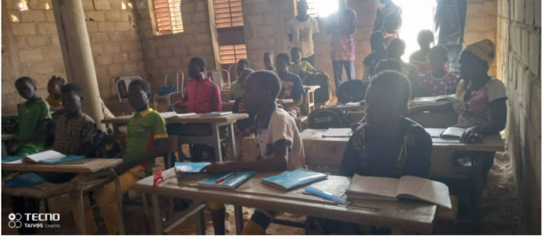 Bogandé : Les élèves de la CEB de Thion effectuent leur rentrée à Bogandé