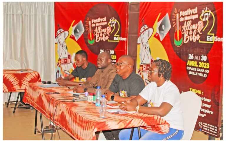 Bobo-Dioulasso : La 2è édition du Festival de Musique Allons à Bobo se tiendra du 26 au 30 Avril 2023