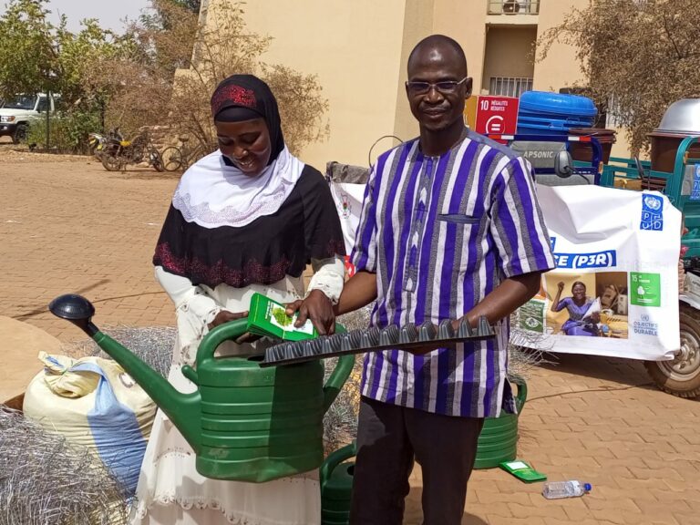 Yatenga/8-Mars : Des femmes formées en culture hors-sol