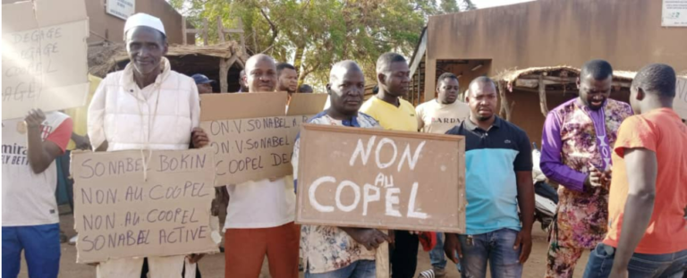 Passoré : Des manifestants exigent le remplacement de la Coopérative d’électricité de Bokin