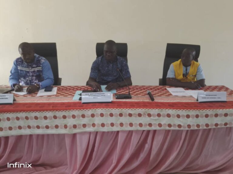 Kossi/Cadre de concertation 2023 : l’ONG TDH outille les membres statutaires de la province