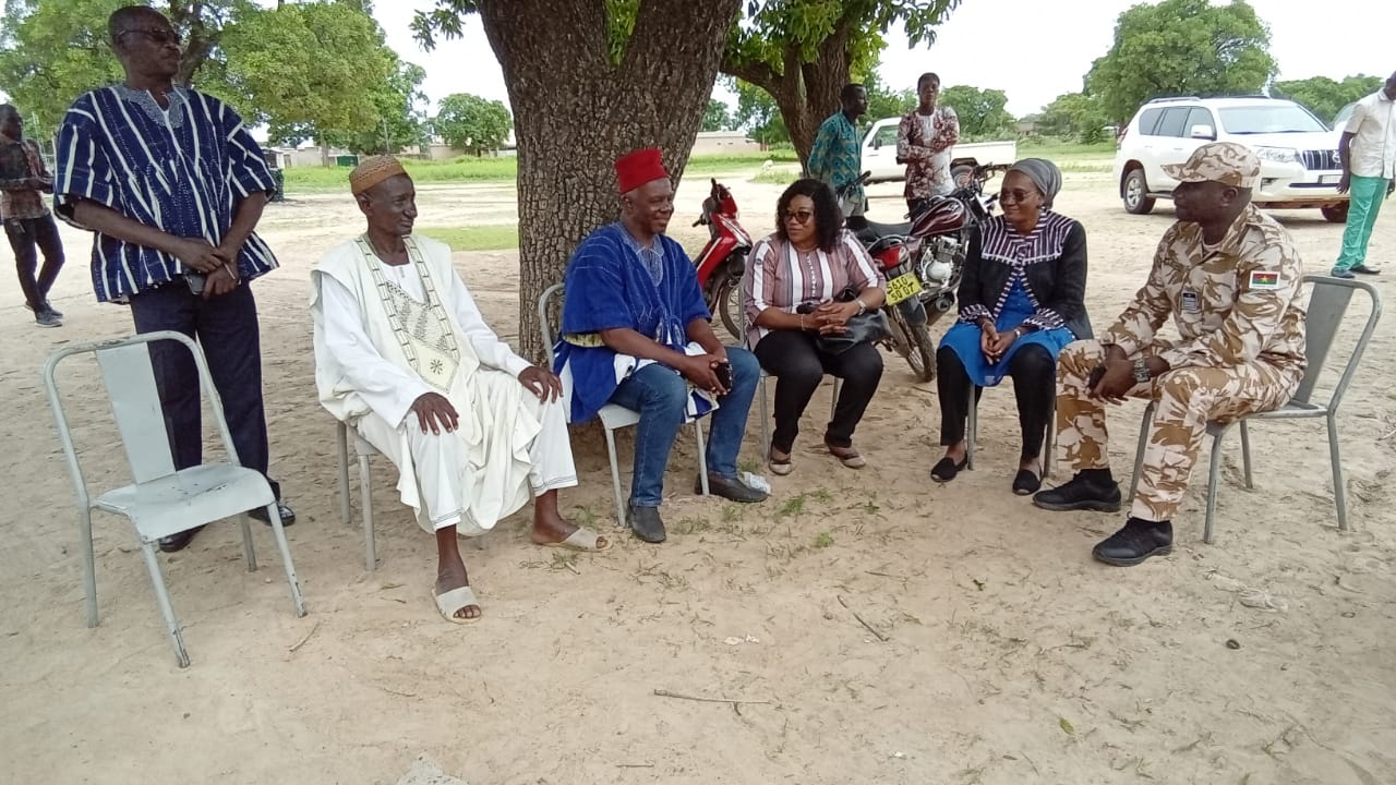 Pô : 250 Burkinabè rapatriés du Ghana, le gouvernement leur rend visite