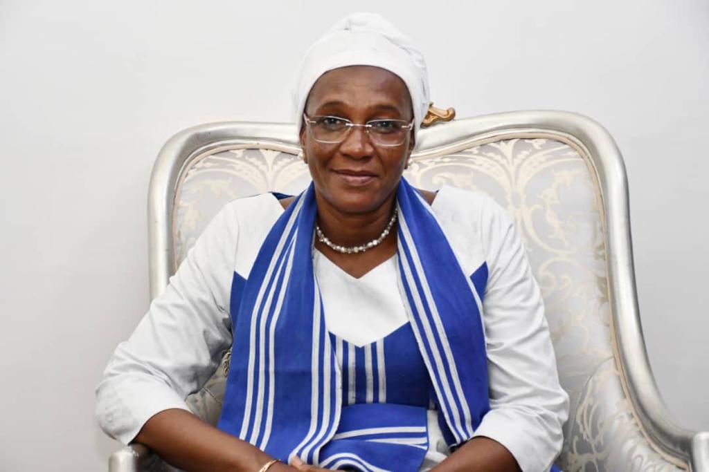 Burkina : La ministre en charge de l’Action humanitaire remercie l’équipe de SankMoney pour son élan de solidarité entrepris au profit des PDI