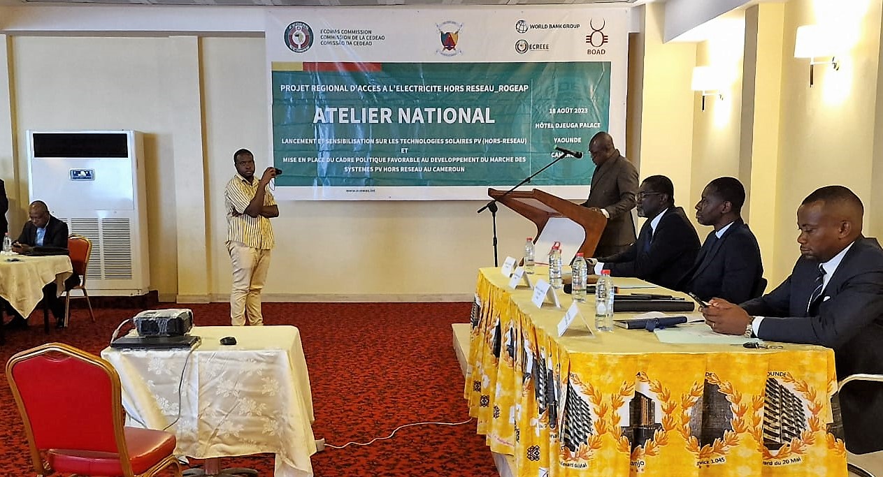 Lancement national du Projet Régional d’Accès à l’Électricité Hors réseau (ROGEAP) au Cameroun : le projet étend ses activités vers les pays de l’Afrique du Centre