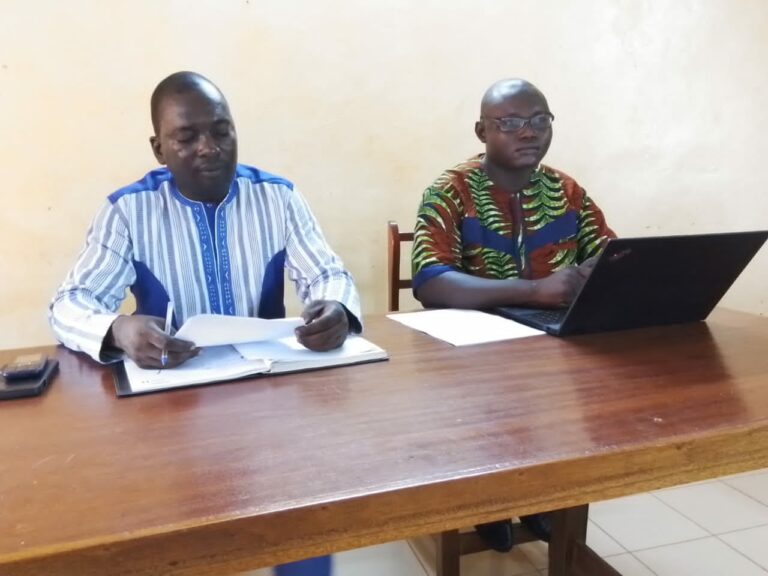 Ouindigui : Les membres du cadre de concertation communale échangent sur la paix et la cohésion sociale 