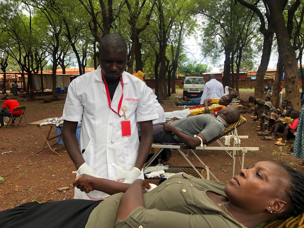 Ioba : 47 poches de sang collectées à Dano pour soulager les malades