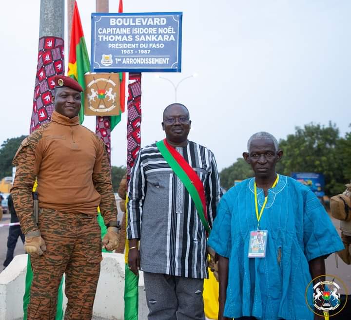 Burkina : L’ex avenue Charles de Gaulle officiellement baptisé Boulevard Thomas Sankara