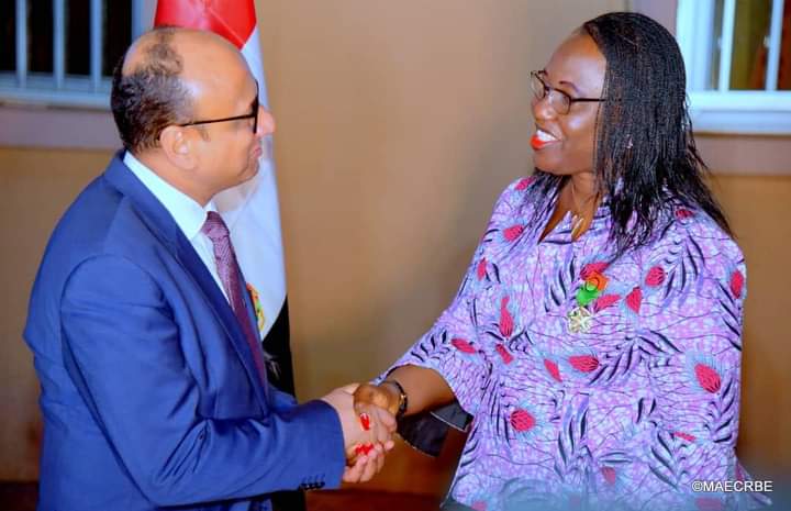 Coopération Burkina Faso-République Arabe d’Egypte : L’ambassadeur EL-KHOULI en fin de mission, élevé au rang d’officier de l’Ordre de l’Etalon