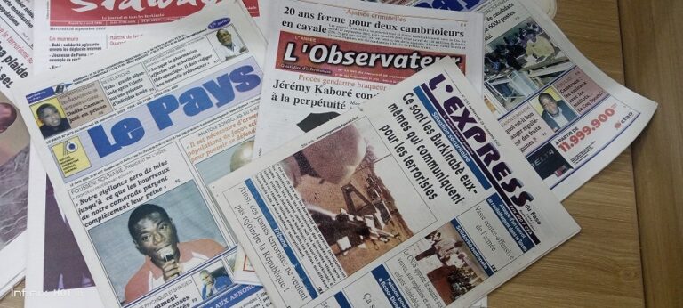 Faits de société, sport et justice au menu des journaux burkinabè