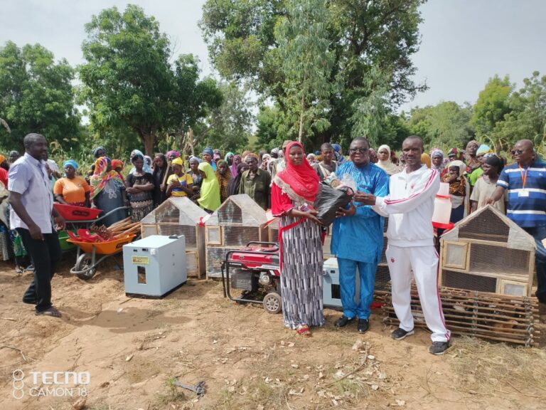 Sourou/AGR : 250 femmes déplacées internes sactivent pour la culture maraîchère à Tougan