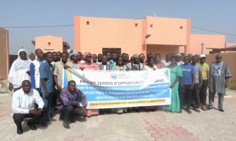 Neutralité en matière de dégradation des terres : restitution des résultats d’une étude sur des communes d’intervention du projet LOGMe