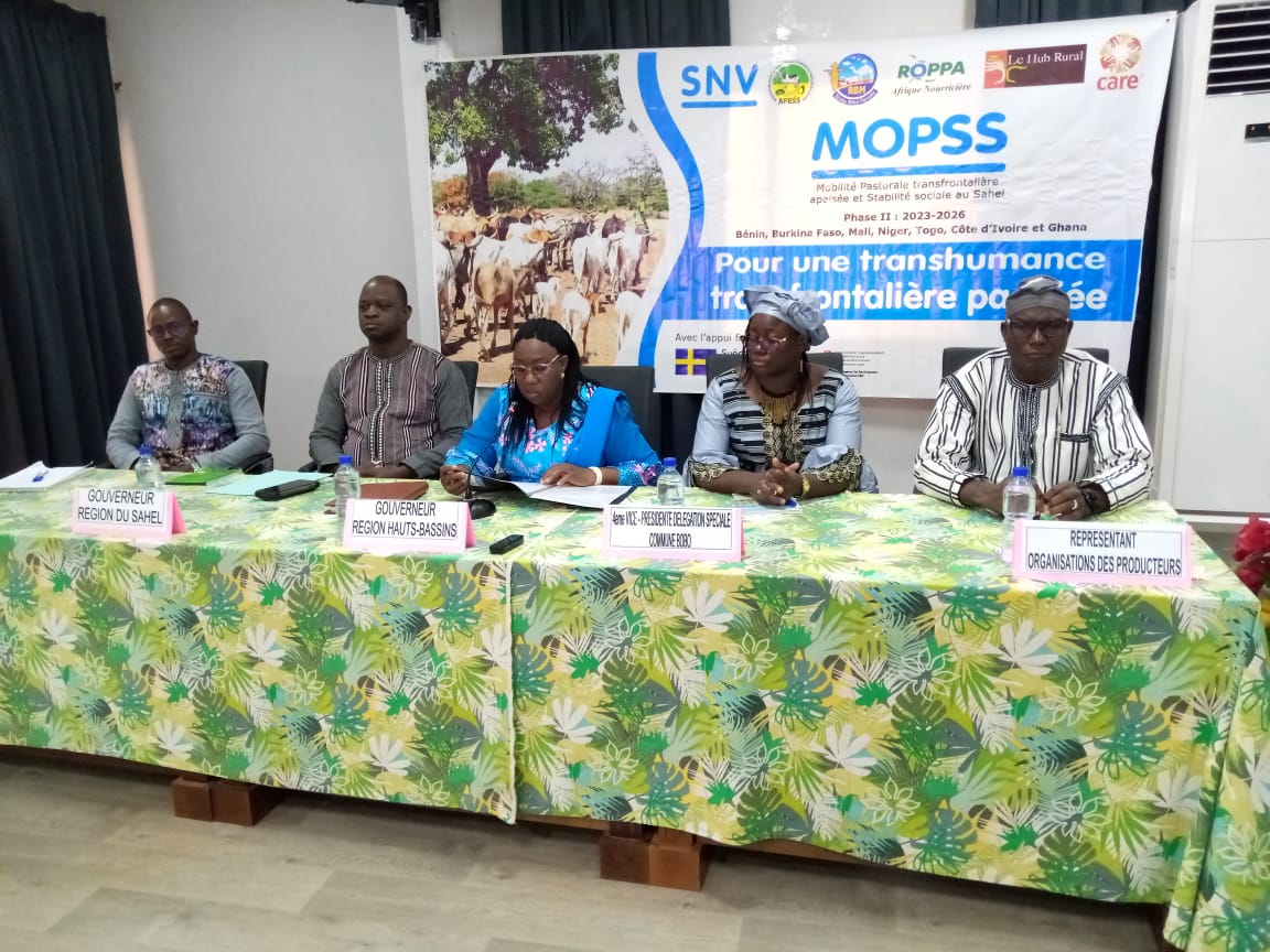 Burkina: Launch of the Peaceful Cross-Border Pastoral Mobility and Social Stability Program in the Sahel, phase 2 |  AIB