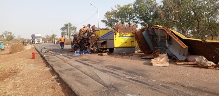 Accident à Pâ : le nouveau bilan s’établit à 10 décès et 16 blessés graves