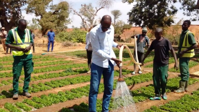 Campagne sèche: Le Haut-commissaire de la province du Zondoma encourage les producteurs