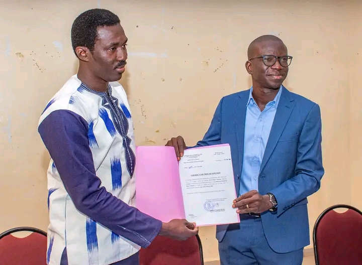 Sabari Christian DAO officiellement installé dans ses nouvelles fonctions de Directeur général du Musée national 