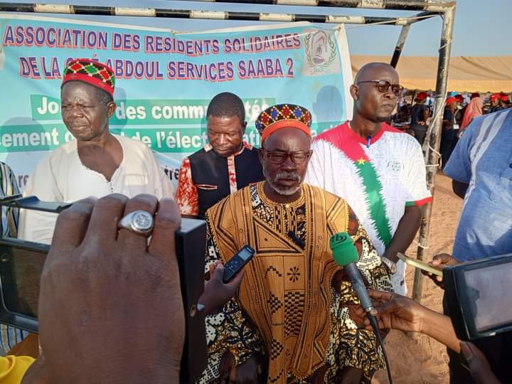 Electrification launched in Abdoul Services Saaba 2: Residents thank Burkinabè authorities Electrification launched in Abdoul Services Saaba 2: Residents thank Burkinabè authorities