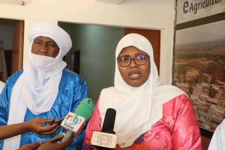 La ministre Aminata Zerbo a visité un projet de Village intelligent à Niamey