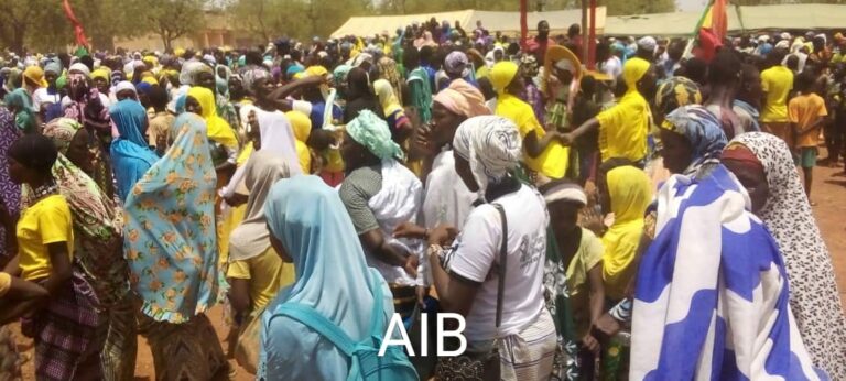 Titao/Soutien à la transition : Des manifestants appellent à la prolongation de la transition