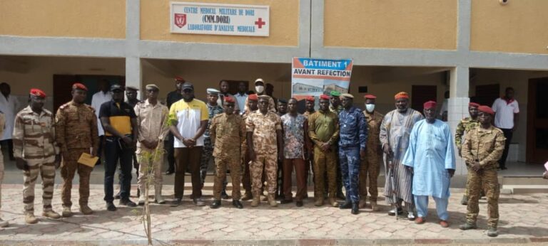 Centre médical militaire de Dori: Des infrastructures sanitaires, du matériel biomédical et bureautique réceptionnés