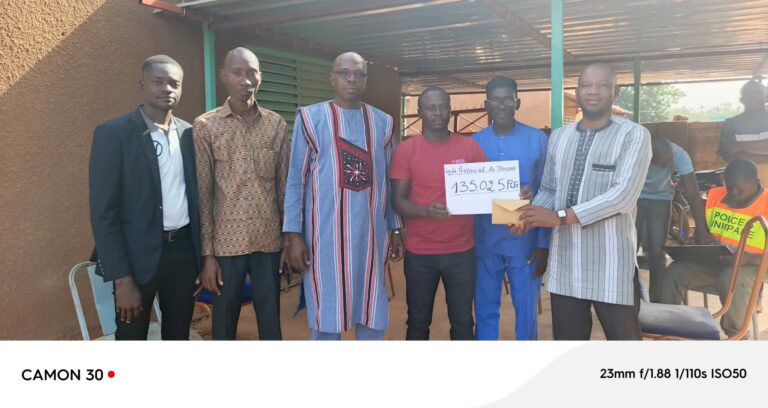 Sourou : Le lycée Provincial de Tougan apporte sa contribution de 135 025 F FCA à l’effort de paix