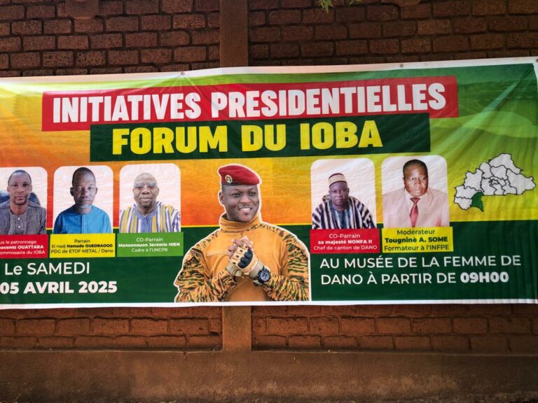 Ioba : Un forum provincial pour présenter les Initiatives présidentielles pour la région aux populations et recueillir leurs attentes