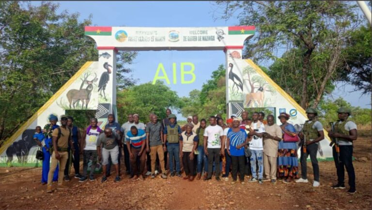 Nahouri/Mois du patrimoine : La délégation spéciale et le personnel visitent le ranch de gibiers de Nazinga