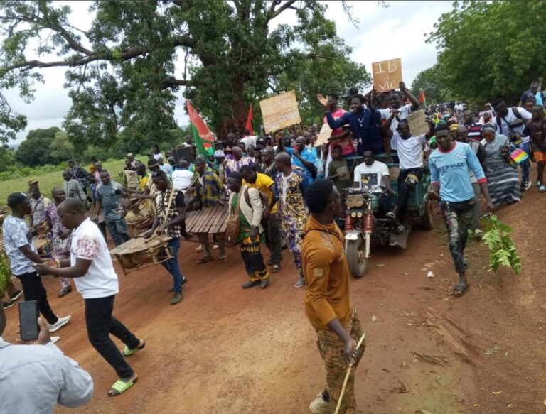 Léraba : La population de Loumana réaffirme son soutien au Président Ibrahim Traoré