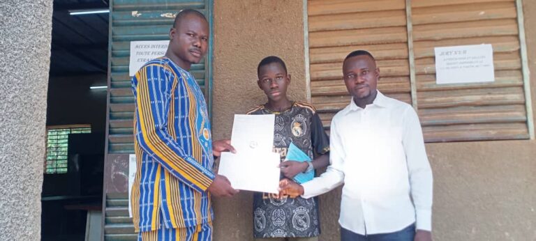 Poni/BEPC 2025: l&rsquo;élève Yacouba Sawadogo de Kampti obtient la mention excellente avec 18,73 de moyenne