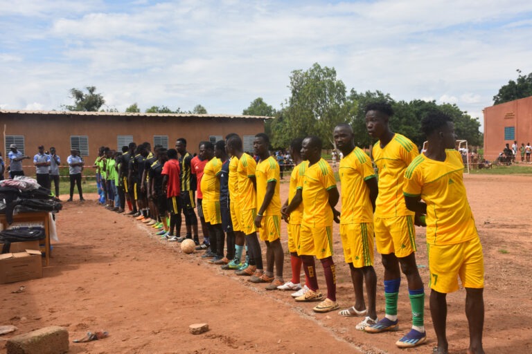Kadiogo : Les jeunes de Sondogo contribuent à la cohésion par le sport, facteur d’union et de paix