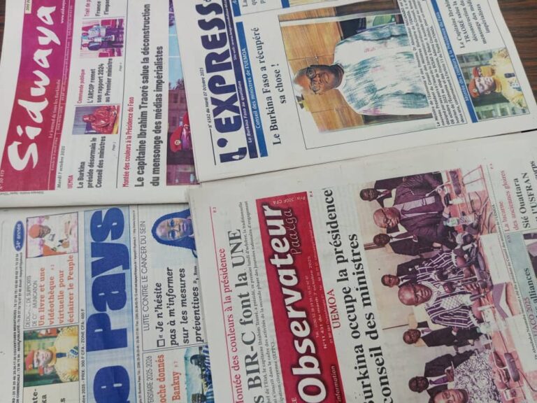 La désignation du Burkina à la tête de l’UEMOA et la destruction du mensonge des médias impérialistes à la Une des quotidiens