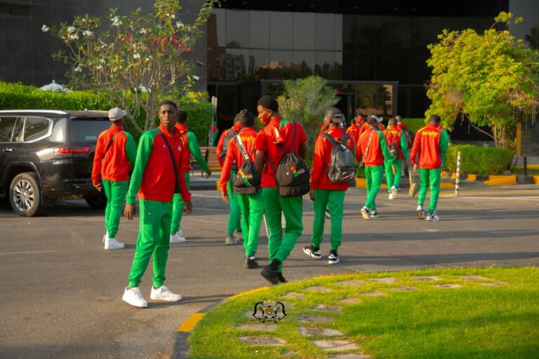 Préparatifs coupe du monde U17 : les Etalons cadets sont arrivés à Dubaï pour les derniers réglages