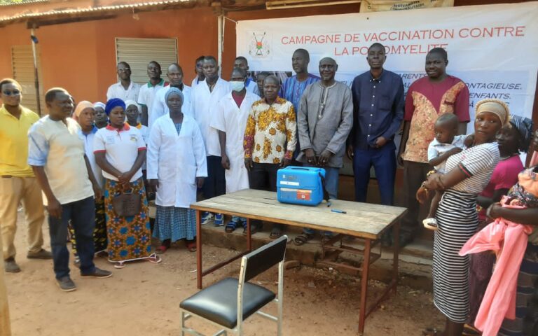 Tapoa : Le district sanitaire de Diapaga en croisade contre la poliomyélite