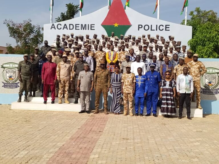 Burkina: L’Académie de police lance sa rentrée 2025-2026 et annonce une réforme de spécialisation