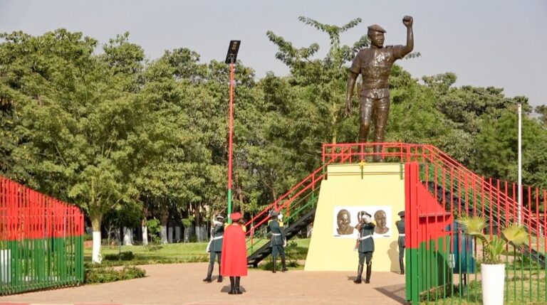 Burkina/Hommage militaire : « Thomas Sankara vit en chacun de nous », président CSC